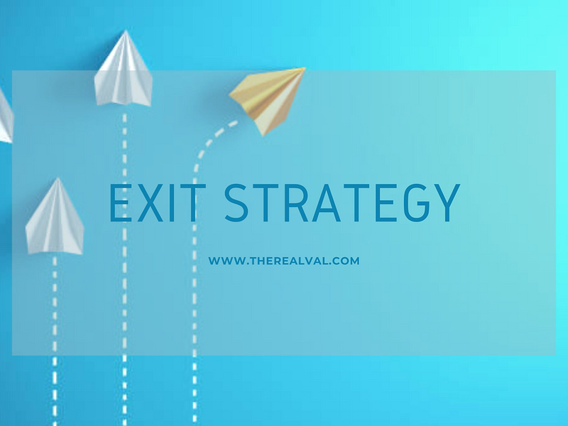 A guide to developing a real estate exit strategy